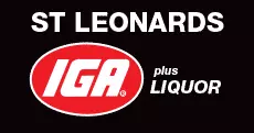 IGA plus Liquor St Leonards logo